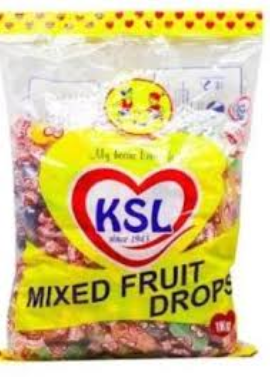 KSL MIXED FRUIT DROP 1KG